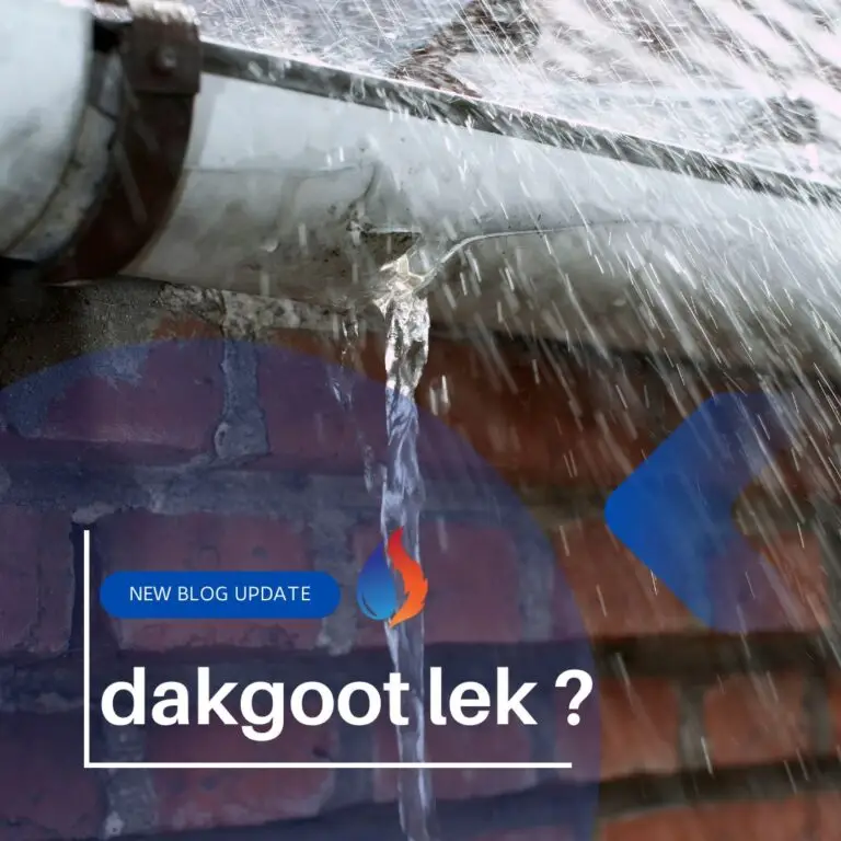 dakgoot , lek , verstopt , loodgieter , breda